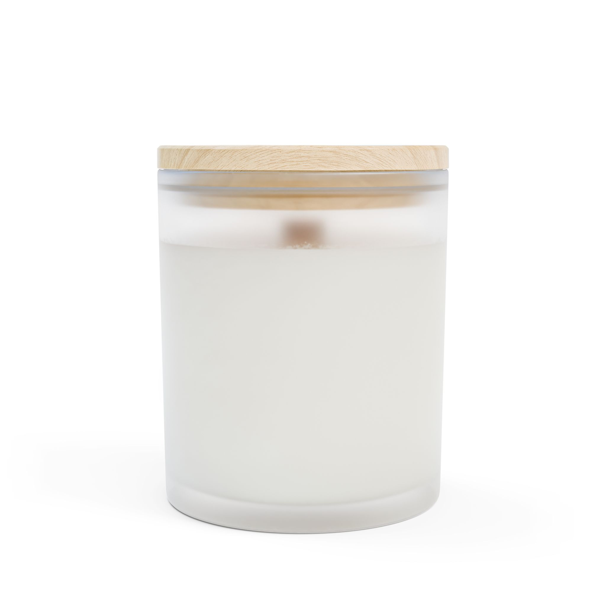 Frosted Glass Candle, 11oz - Image 4