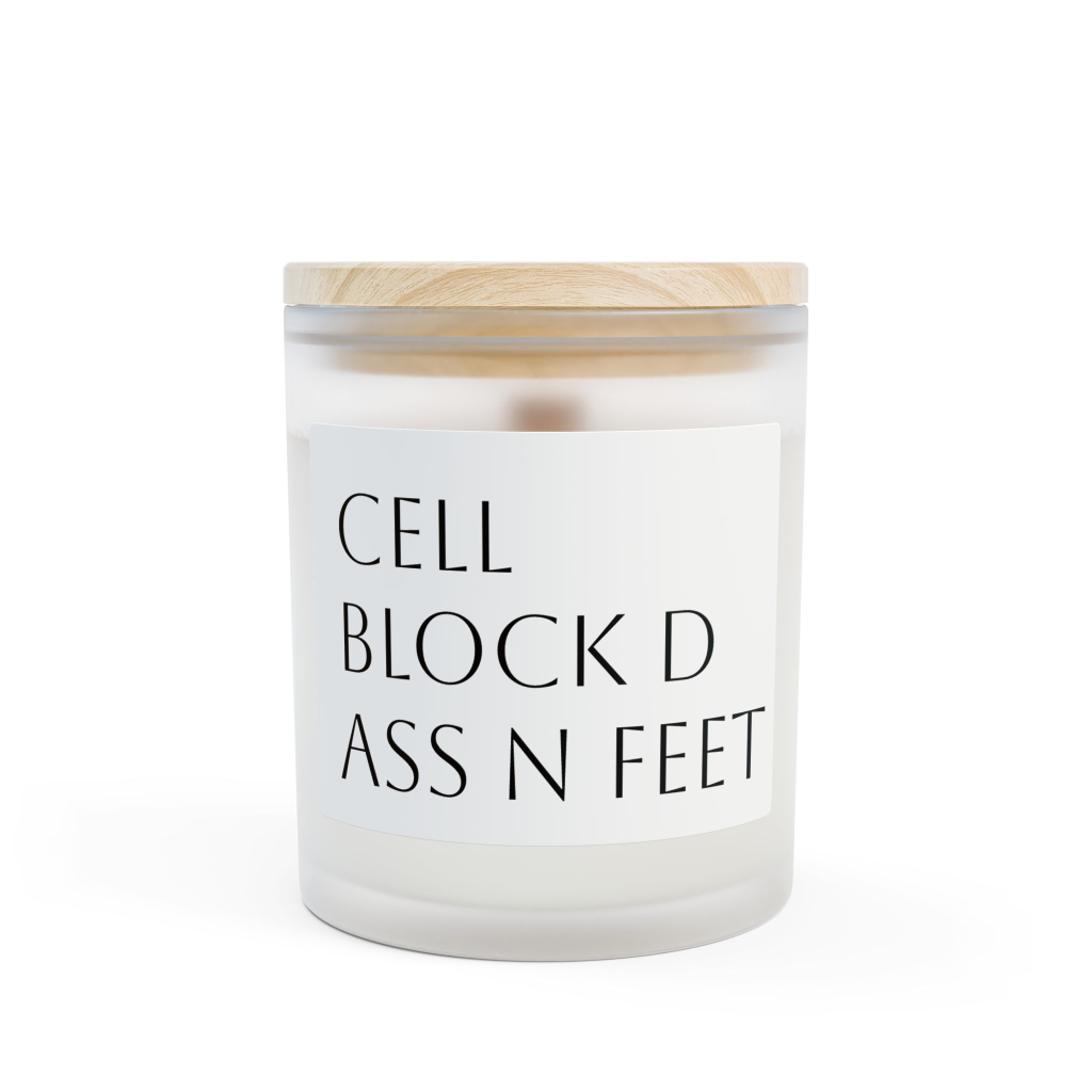 Frosted Glass Candle, 11oz